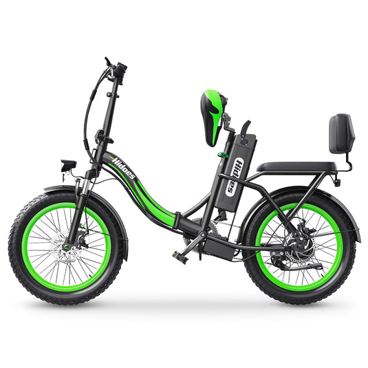 Hidoes C1 E-Bike: 750W Motor, 48V 13Ah Battery, 20-Inch Fat Tires, 25-40KM/H Max Speed, 35KM Range, 150KG Load Capacity, Iron Frame, LED Headlights and Taillights