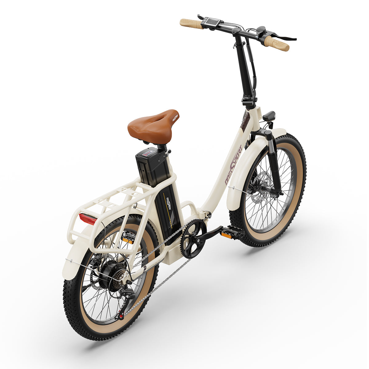 ONESPORT OT16 Electric Bike - 48V 15AH, 20" Tires, 7-Speed, LCD Display, IP54 Rated