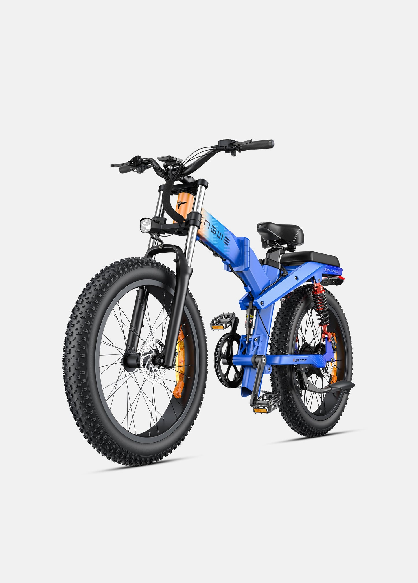 ENGWE X24 Off-Road Electric Bike - 1200W Peak Motor, 31 MPH, Dual Battery Option, 24x4.0 Tires