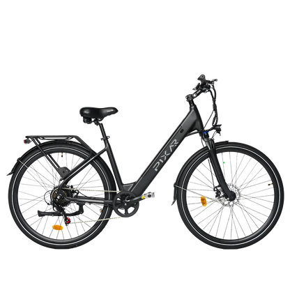 PIXAR City 1 Compact Fat Tire Ebike - 500W Motor, 48V 15.6Ah Battery, 60km Range
