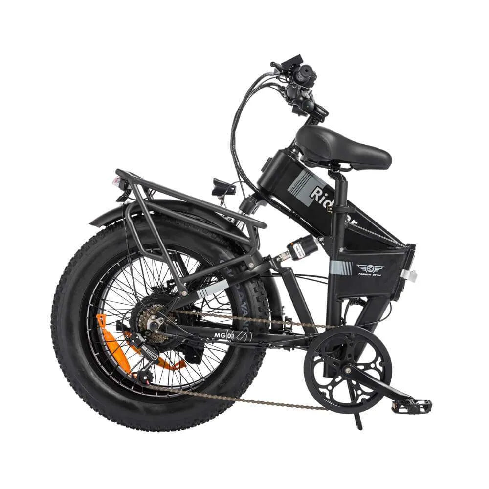 Ridstar H20 Foldable Electric Bike 1000W Dual Suspension 20 Fat T EcoProBikes