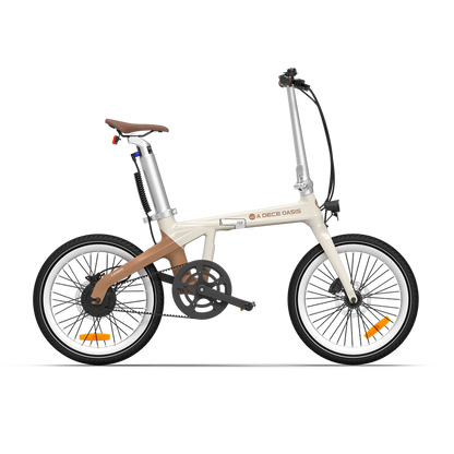 ADO Air 20 Folding Electric Bike: 100km Range, 25km/h Speed, Torque Sensor Pedal Assist