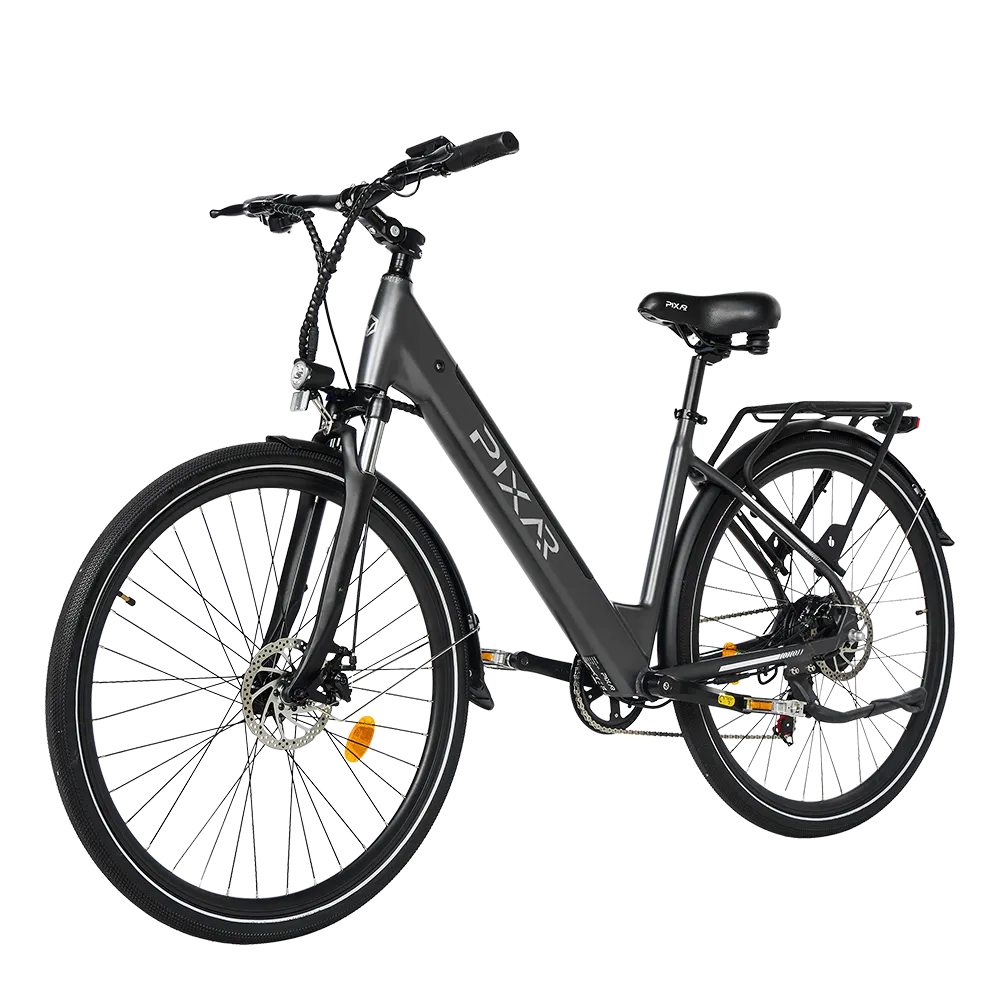 PIXAR City 1 Compact Fat Tire Ebike - 500W Motor, 48V 15.6Ah Battery, 60km Range