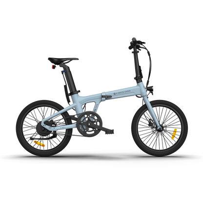 ADO Air 20S Folding Electric Bike: 100km Range, 25km/h Speed, Torque Sensor Pedal Assist