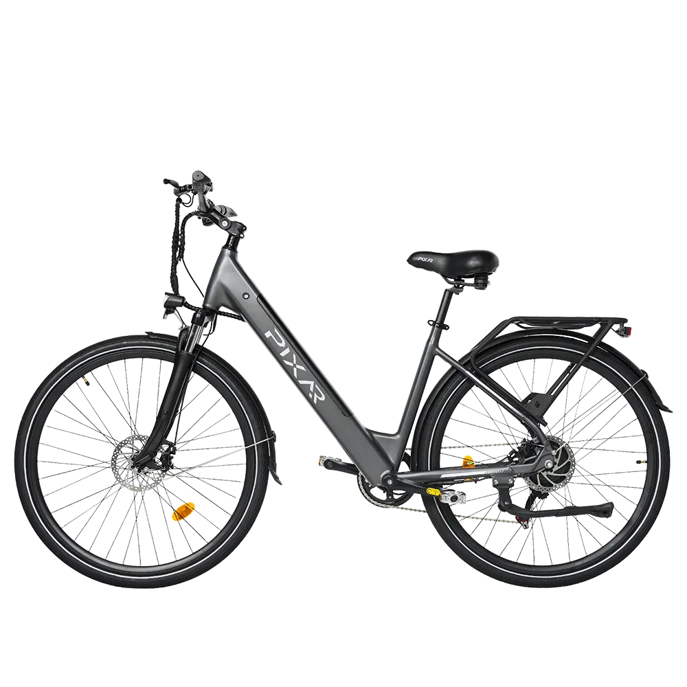 PIXAR City 1 Compact Fat Tire Ebike - 500W Motor, 48V 15.6Ah Battery, 60km Range