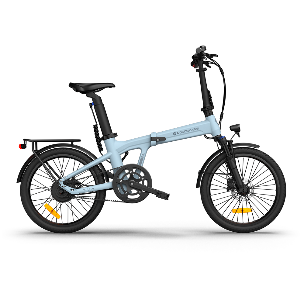 ADO Air 20 Folding Electric Bike: 100km Range, 25km/h Speed, Torque Sensor Pedal Assist