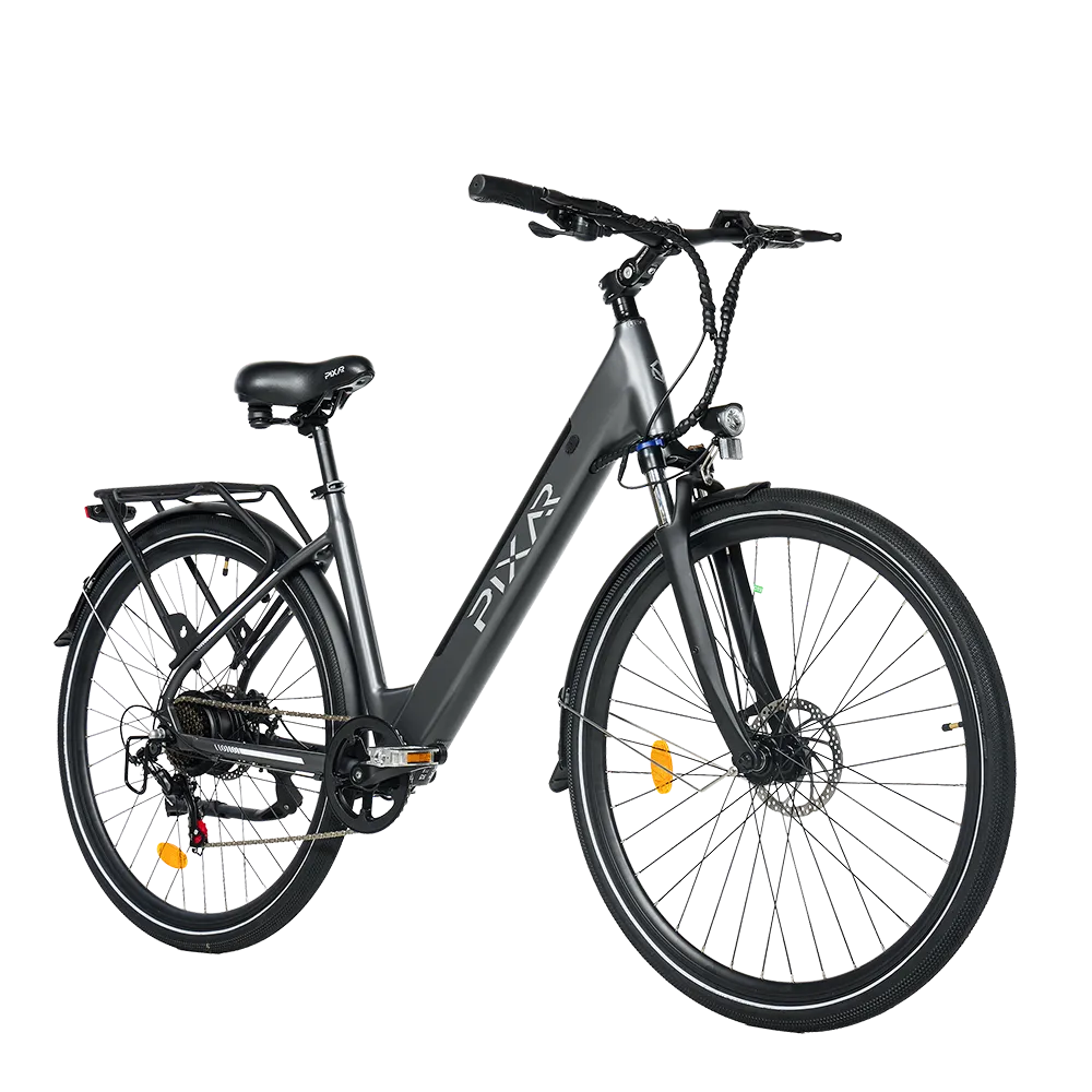 PIXAR City 1 Compact Fat Tire Ebike - 500W Motor, 48V 15.6Ah Battery, 60km Range