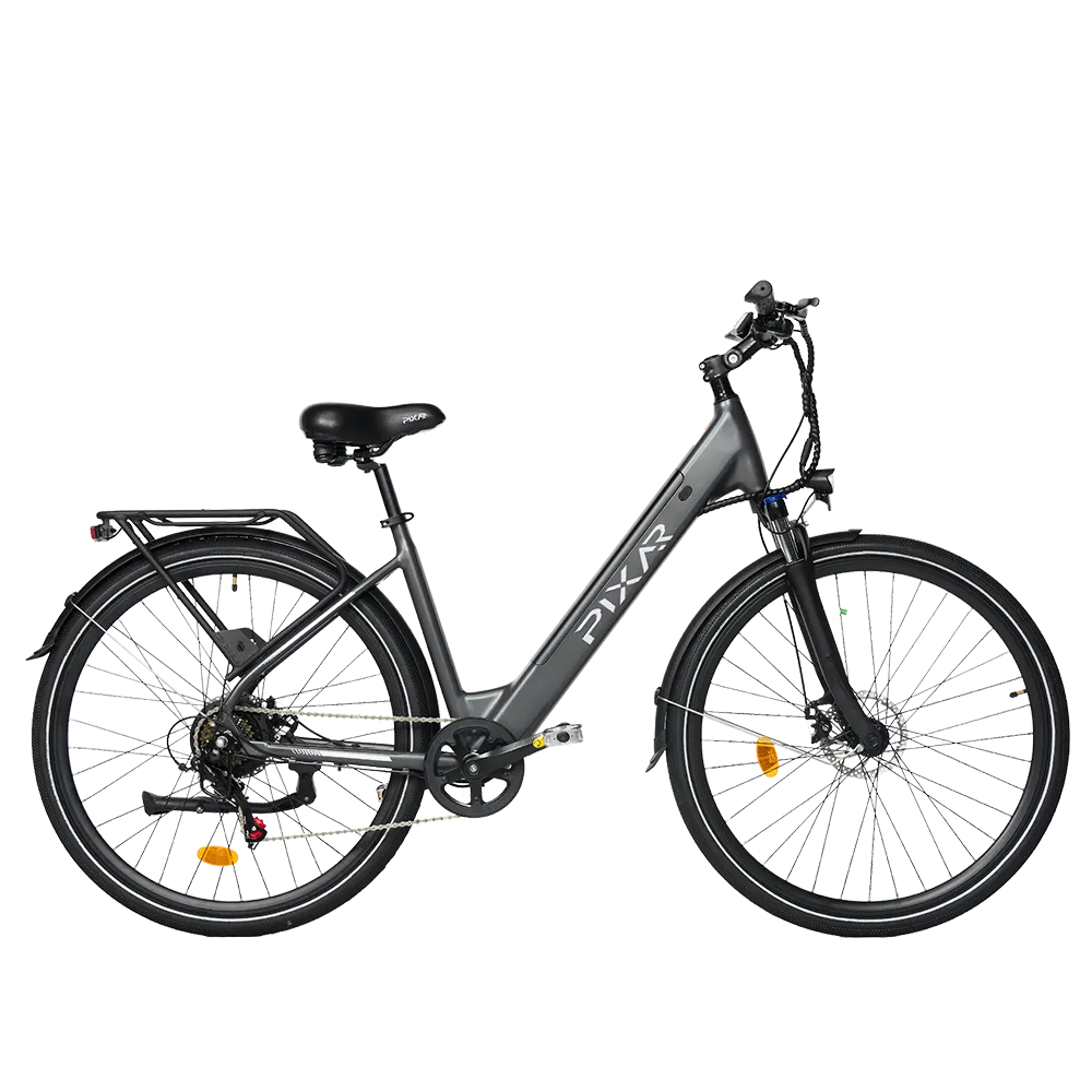 PIXAR City 1 Compact Fat Tire Ebike - 500W Motor, 48V 15.6Ah Battery, 60km Range