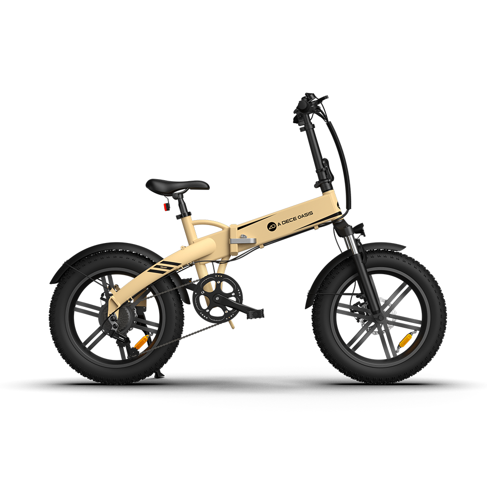 ADO Air 20 Folding Electric Bike: 100km Range, 25km/h Speed, Torque Sensor Pedal Assist