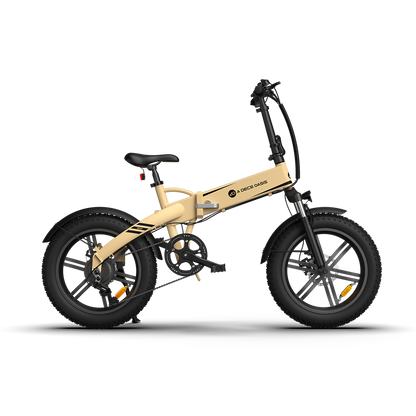 ADO Air 20 Folding Electric Bike: 100km Range, 25km/h Speed, Torque Sensor Pedal Assist