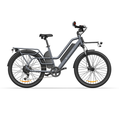 ADO Air 20S Folding Electric Bike: 100km Range, 25km/h Speed, Torque Sensor Pedal Assist