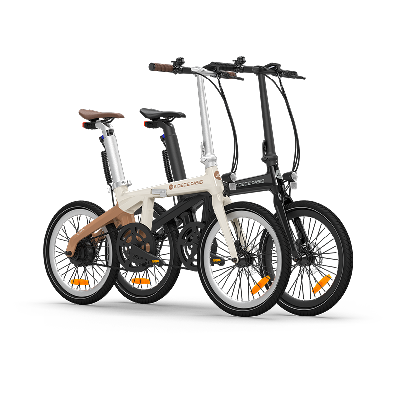 ADO Air 20S Folding Electric Bike: 100km Range, 25km/h Speed, Torque Sensor Pedal Assist