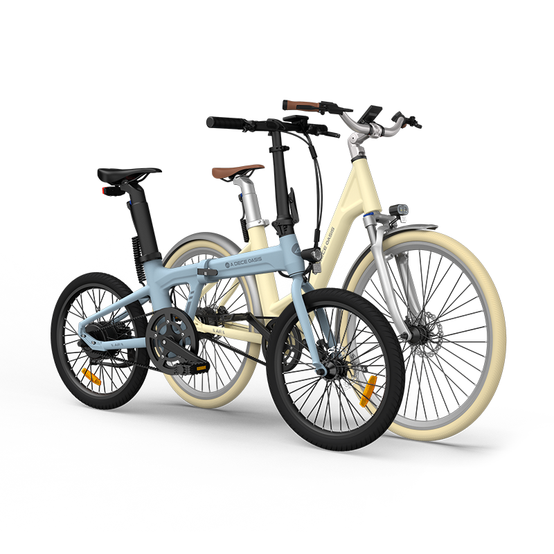 ADO Air 20 Folding Electric Bike: 100km Range, 25km/h Speed, Torque Sensor Pedal Assist