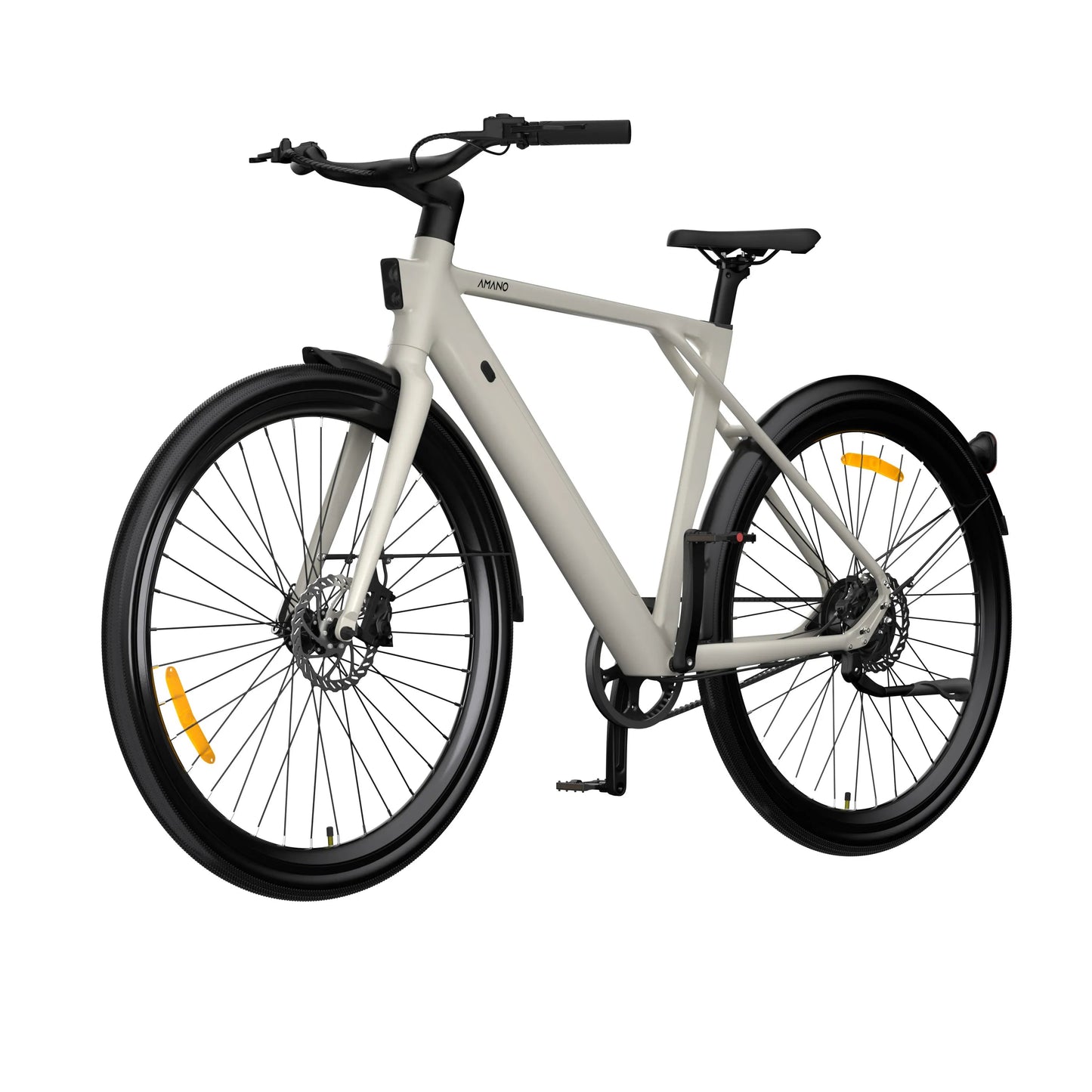 AMANO S900 Electric City Bike – 250W AMANO S9 Motor, 36V 10Ah Samsung Battery, Torque Sensor, ZOOM Belt Drive