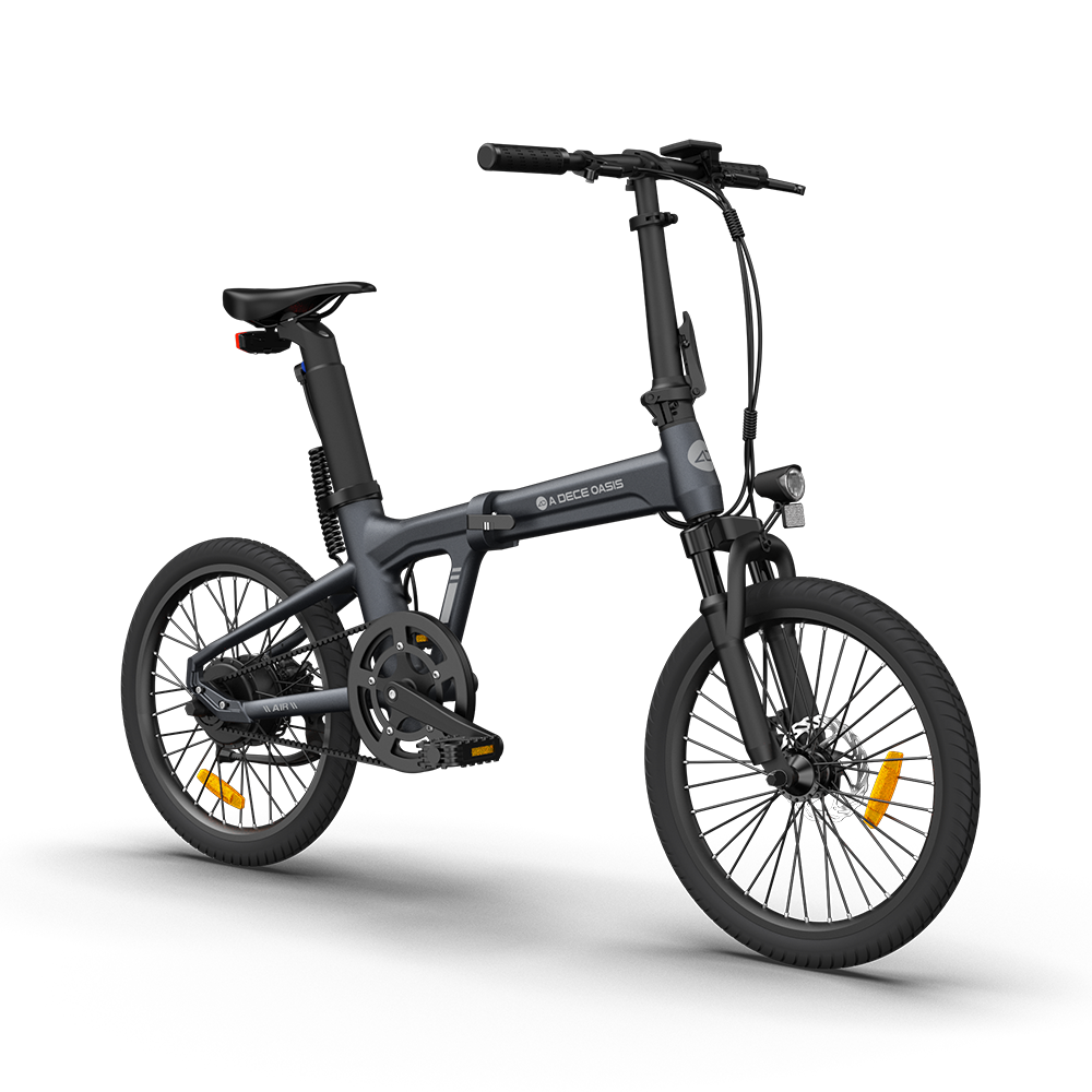 ADO Air 20S Folding Electric Bike: 100km Range, 25km/h Speed, Torque Sensor Pedal Assist