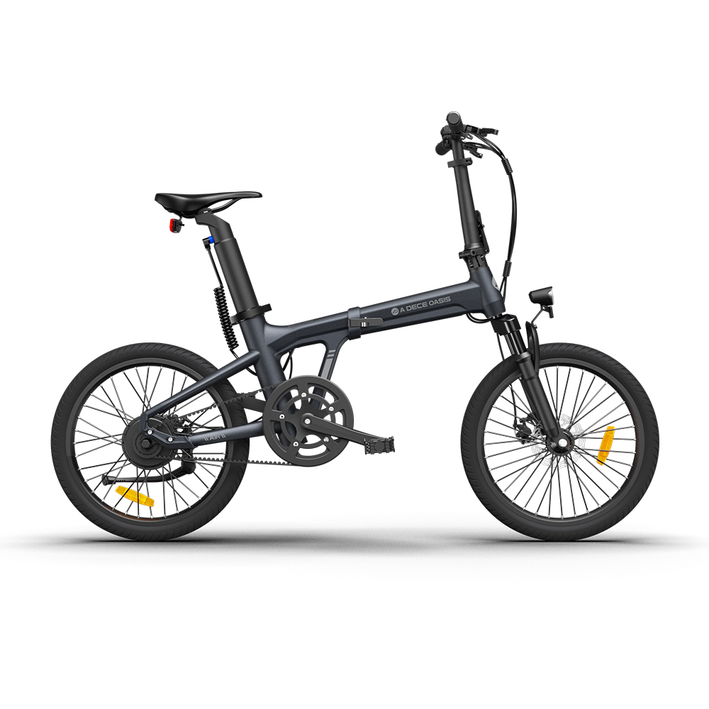 ADO Air 20S Folding Electric Bike: 100km Range, 25km/h Speed, Torque Sensor Pedal Assist