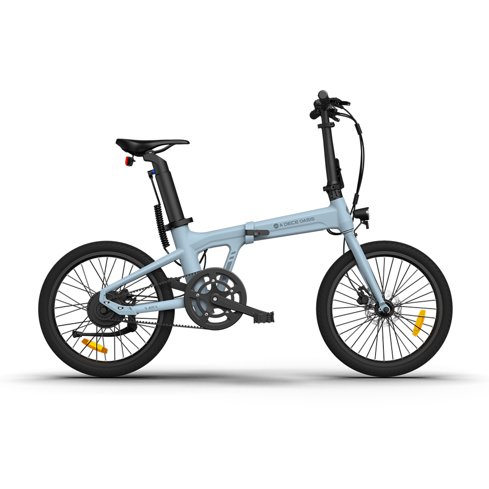 ADO Air 20 Folding Electric Bike: 100km Range, 25km/h Speed, Torque Sensor Pedal Assist