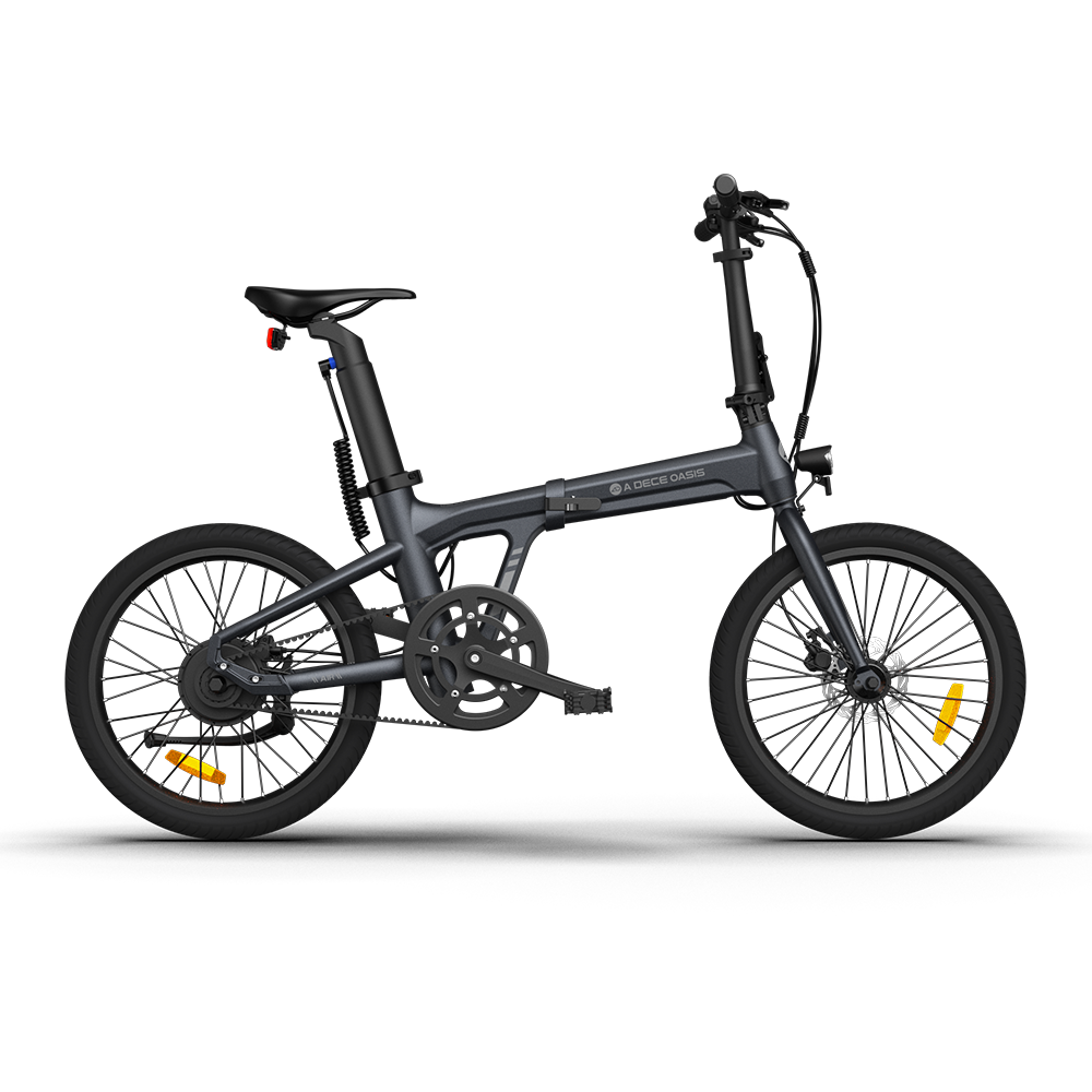 ADO Air 20 Folding Electric Bike: 100km Range, 25km/h Speed, Torque Sensor Pedal Assist