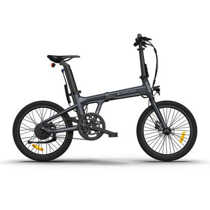 ADO Air 20 Folding Electric Bike: 100km Range, 25km/h Speed, Torque Sensor Pedal Assist