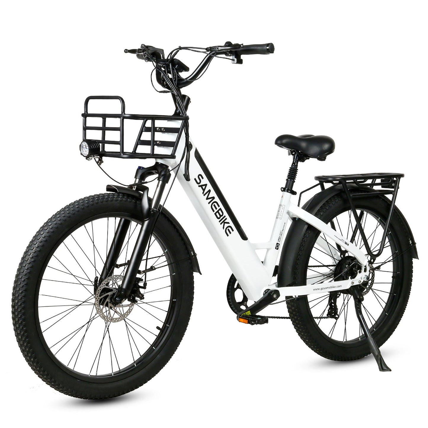 SAMEBIKE RS-A01 High-Performance Electric Bike - 750W Motor, 45 km/h, 26x3 Tires, 110 km Range