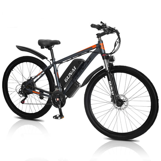 GN29 Electric Bike: 48V 750W Motor, 15Ah Battery, 50KM/H Speed, Shimano 21-Speed, 29-Inch Aluminum Frame, Disc Brakes, 90KM Range