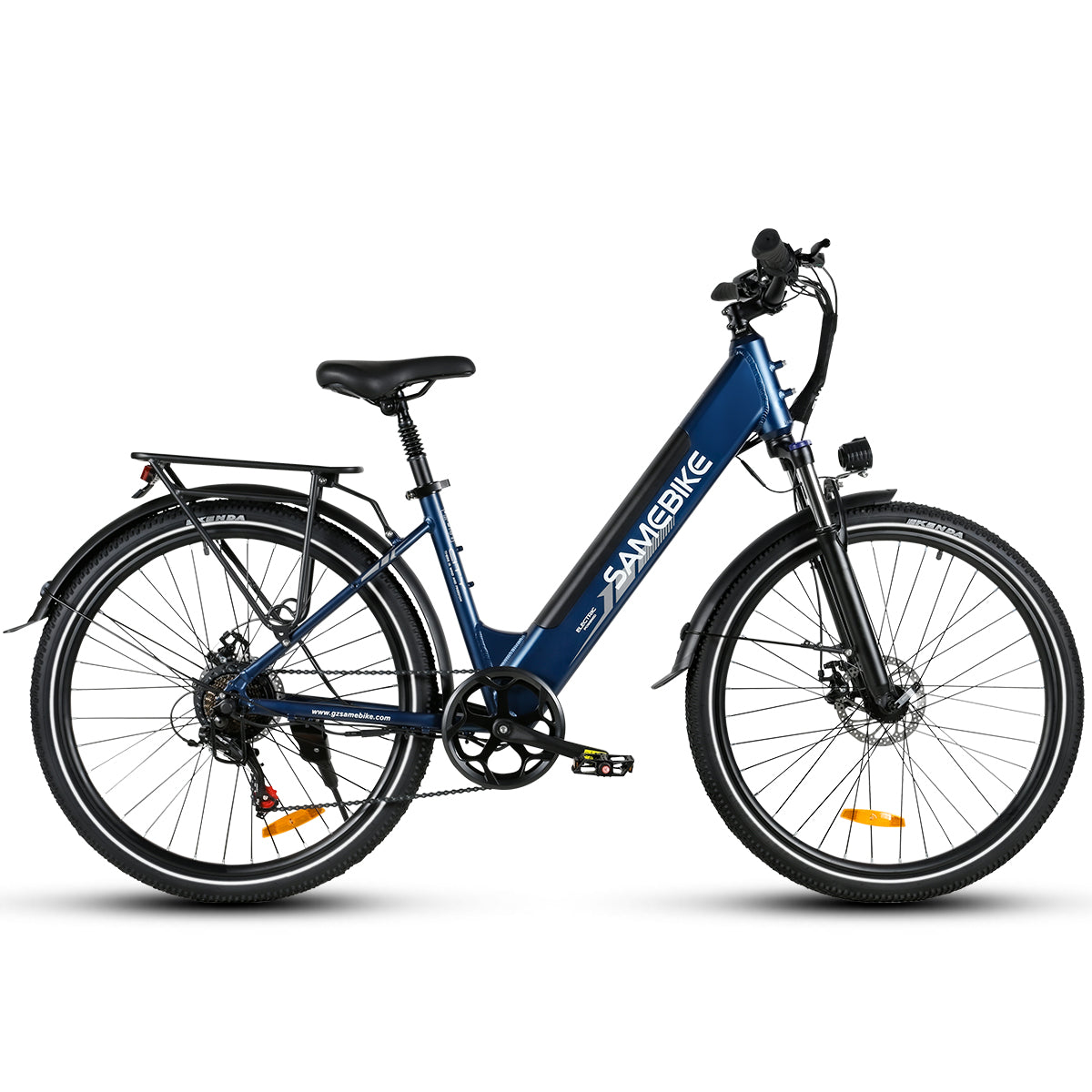 SAMBIKE RS-A01 PRO Electric Bike - 500W Motor, 32 km/h, 27.5" Tires, Dual Suspension