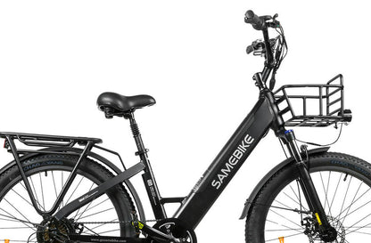 SAMEBIKE RS-A01 High-Performance Electric Bike - 750W Motor, 45 km/h, 26x3 Tires, 110 km Range