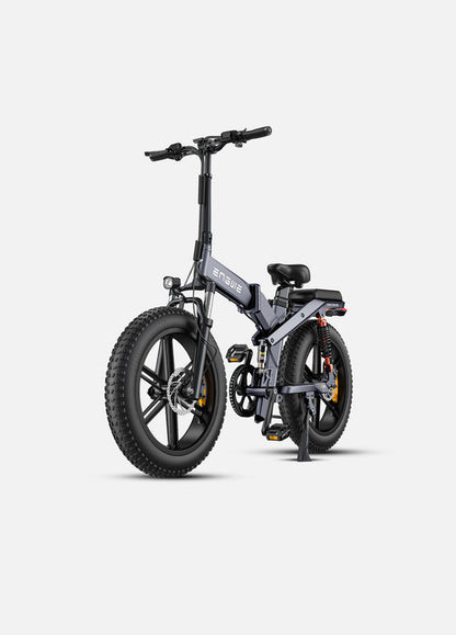 ENGWE X20 Electric Bike - 1000W Motor, 31 MPH, 20x4.0 Tires, 62-93 Mile Range