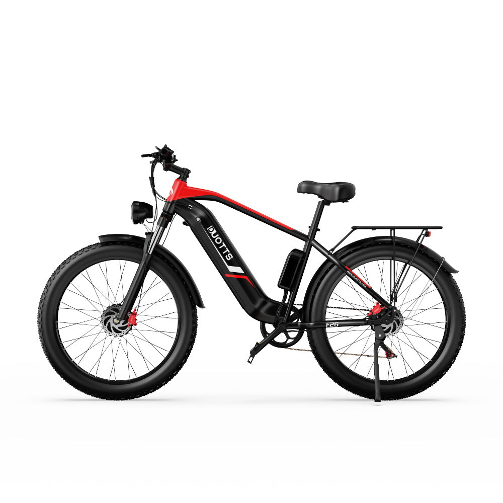 DUOTTS F26 Pro Dual-Motor Electric Bike: 48V 750W*2 Motors, Samsung 48V 20AH Battery, Shimano 7-Speed, Hydraulic Brakes, 65NM Torque, LCD Display, Bluetooth Connectivity, Aluminum Alloy Frame