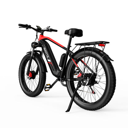 DUOTTS F26 Pro Dual-Motor Electric Bike: 48V 750W*2 Motors, Samsung 48V 20AH Battery, Shimano 7-Speed, Hydraulic Brakes, 65NM Torque, LCD Display, Bluetooth Connectivity, Aluminum Alloy Frame