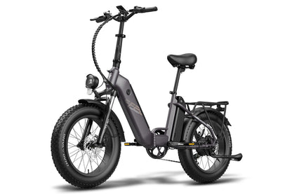 FAFREES FF20 Polar Folding Electric Bike - 95-115 km Range, 20x4.0 Tires, Shimano 7-Speed