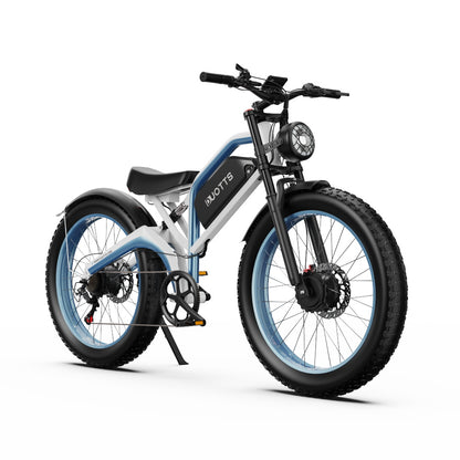 DUOTTS N26 Electric Bike: 120km Range, 25km/h Speed, Shimano 7-Speed, Aluminum Frame, Bluetooth Display