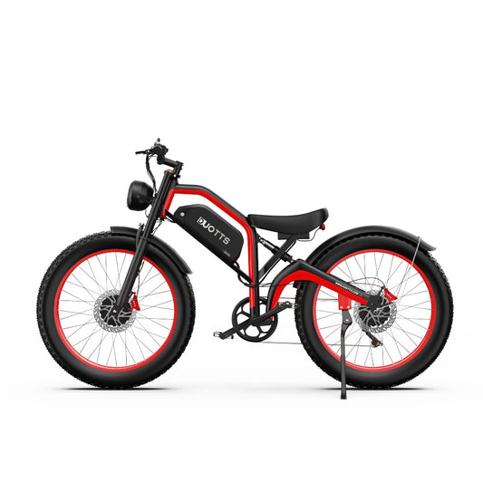 DUOTTS N26 Electric Bike: 120km Range, 25km/h Speed, Shimano 7-Speed, Aluminum Frame, Bluetooth Display