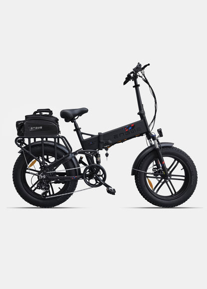 ENGWE Engine X Electric Bike - 250W Motor, 20x4.0 Fat Tires, 48V13Ah Battery