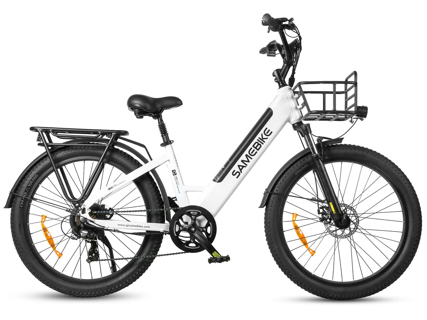 SAMEBIKE RS-A01 High-Performance Electric Bike - 750W Motor, 45 km/h, 26x3 Tires, 110 km Range